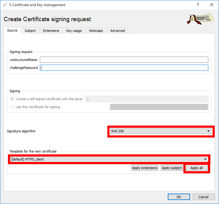 Certificate Signing Request 3